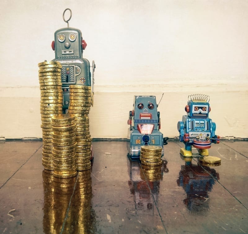 Robots with Coins