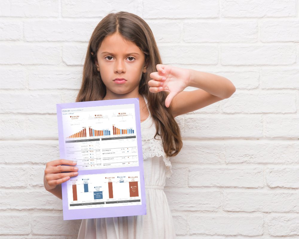 Girl & Finance Chart