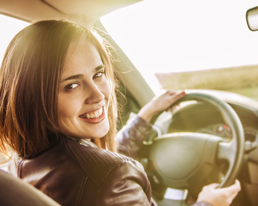 Girl Driving