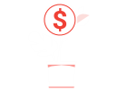 Potted plant with a dollar sign – Financial advice on investment growth, passive income, and wealth creation.